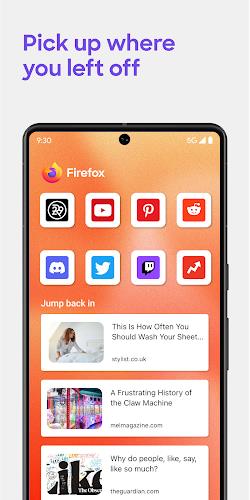 Firefox Fast & Private Browser Screenshot3