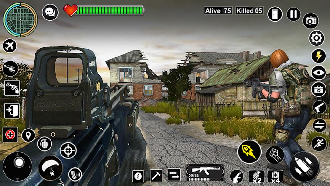 Commando Shooting Strike Games Mod Screenshot5