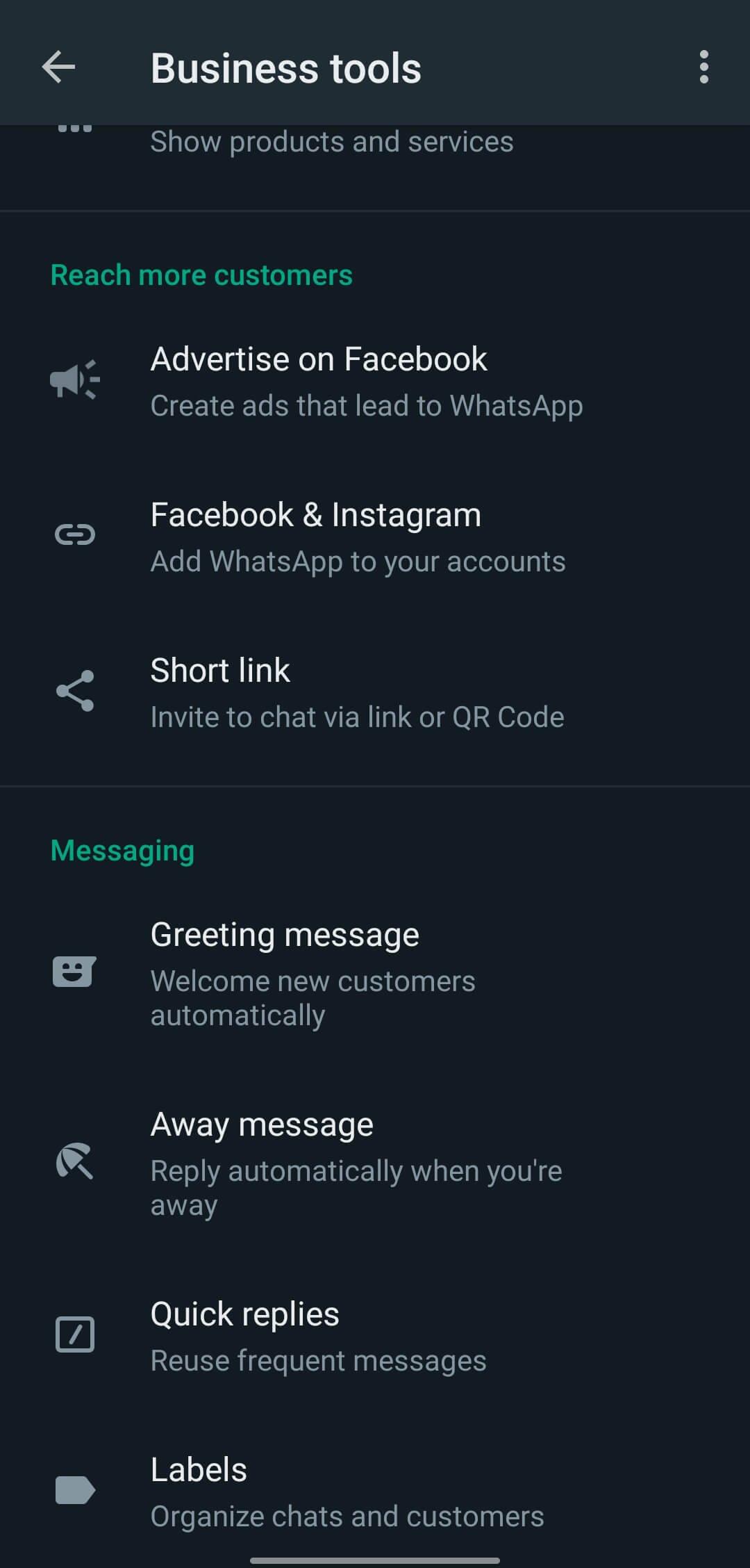 Whatsapp Business Screenshot7