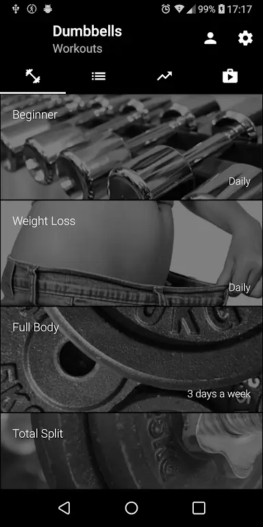 Dumbbell Home Workout Screenshot5