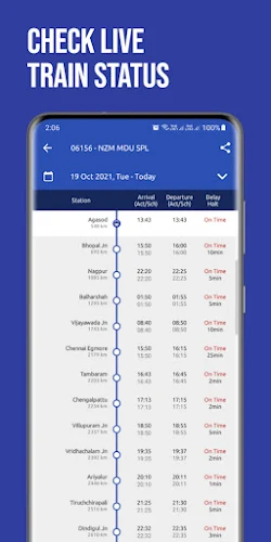 Mobile IRCTC Ticket Booking Screenshot3