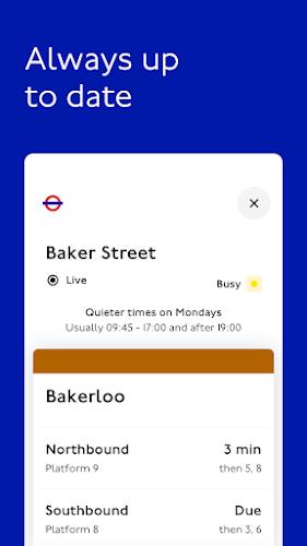 TfL Go: Live Tube, Bus &  Rail Screenshot3