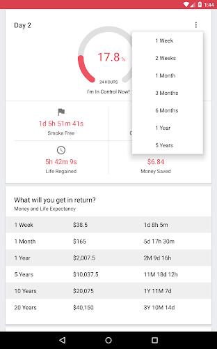 Quit Tracker: Stop Smoking Screenshot9