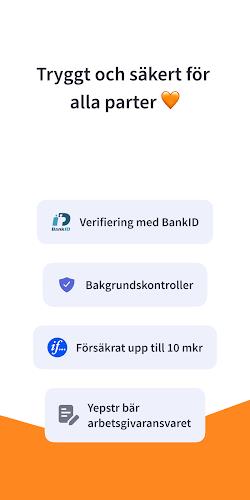 Yepstr: barnvakt, läxhjälp mm Screenshot3