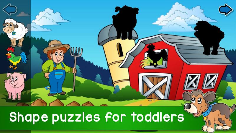 Baby Games Animal Shape Puzzle Screenshot1