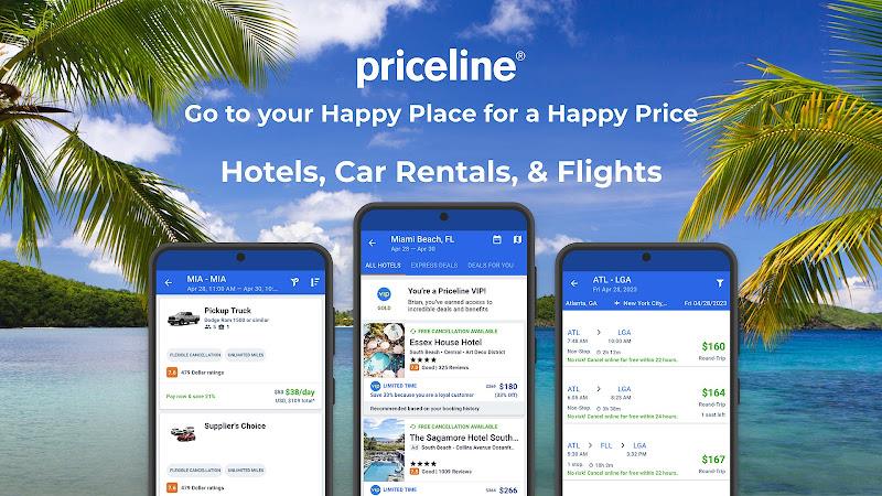 Priceline: Hotel, Flight & Car Screenshot1