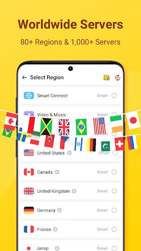 Yoga VPN -Secure Proxy VPN Screenshot2