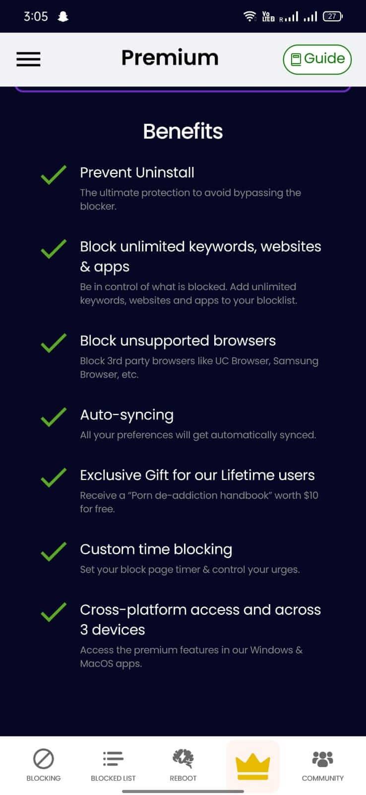 BlockerX Screenshot3