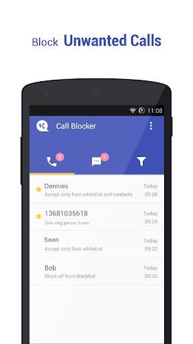 Call Blocker - Blacklist Screenshot1