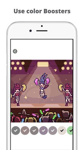 Pixel by number Color art game Screenshot3