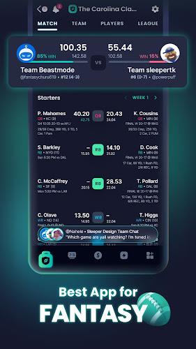 Sleeper Fantasy Sports Screenshot1
