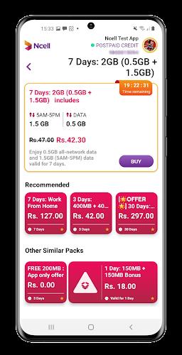 Ncell App: Recharge, Buy Packs Screenshot15