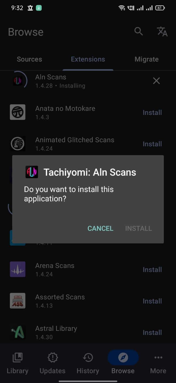 Tachiyomi Screenshot4