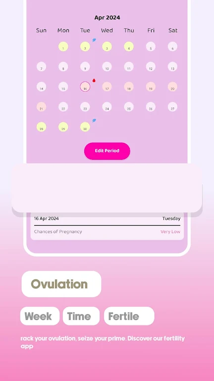 Period Calendar Tracker Screenshot3