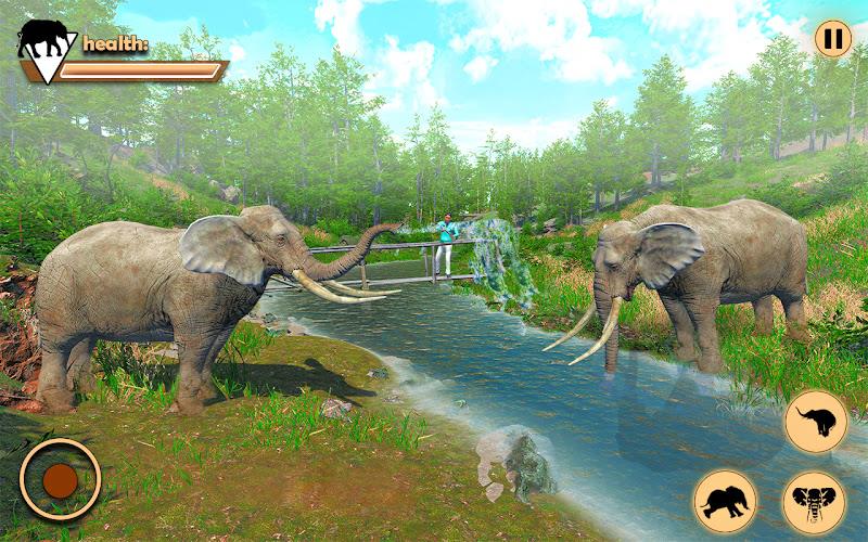 Elephant Simulator Animal Game Screenshot4