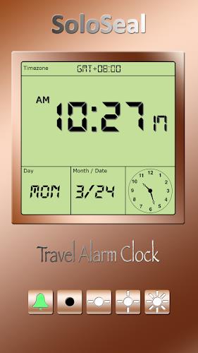 Travel Alarm Clock Screenshot1