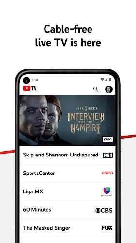 YouTube TV: Live TV & more Screenshot1