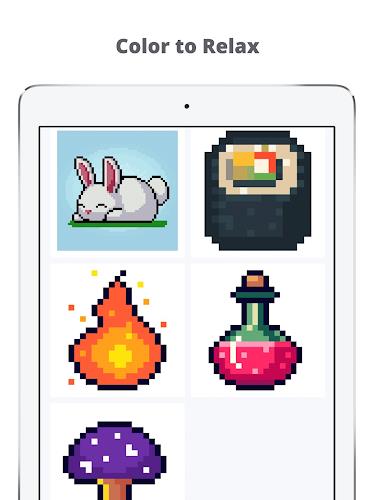 Pixel by number Color art game Screenshot18