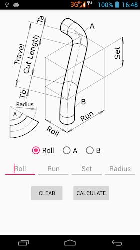 Offset Pipe calculator Screenshot2