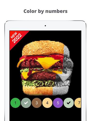 Pixel by number Color art game Screenshot7