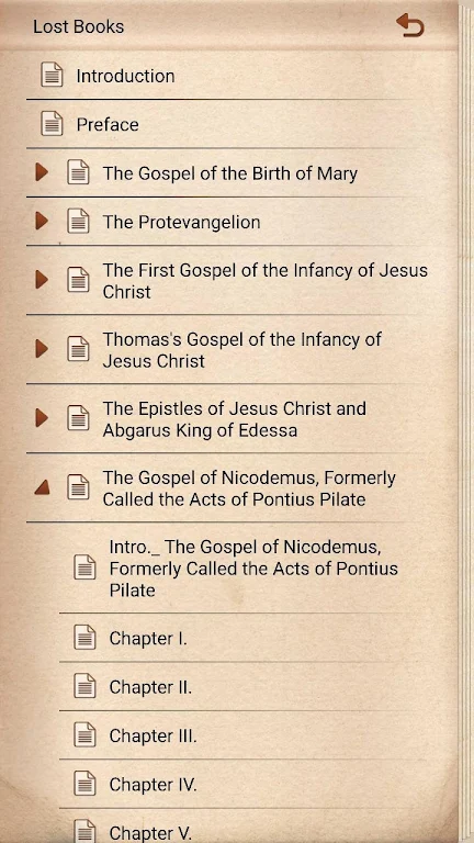 Lost Books of the Bible Screenshot3