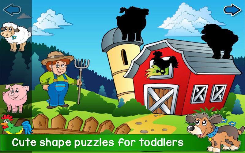 Baby Games Animal Shape Puzzle Screenshot13