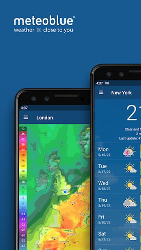 meteoblue weather & maps Screenshot1