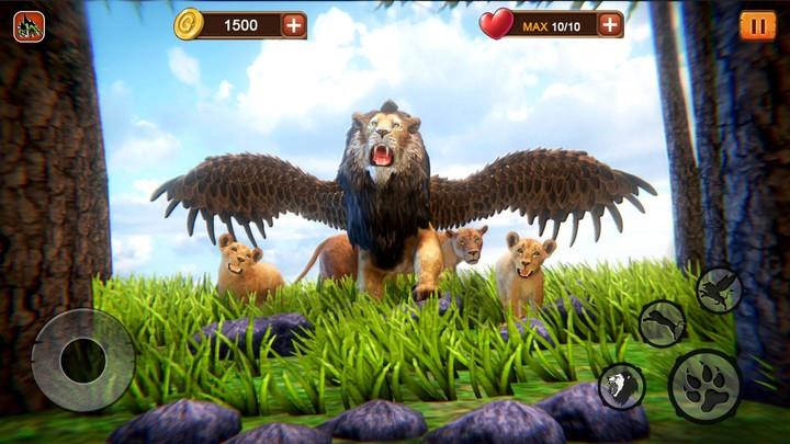 Angry Flying Lion Simulator 2021 Screenshot1