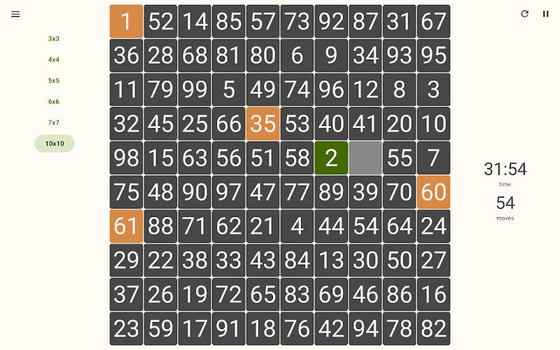 15 Number puzzle sliding game Screenshot20