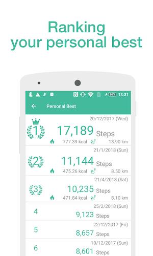 Pedometer - Step Counter Maipo Screenshot3