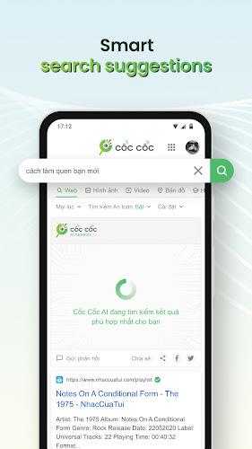 Cốc Cốc: Browser & AI Chat Screenshot4