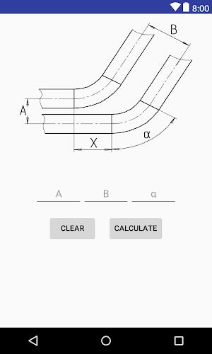 Offset Pipe calculator Screenshot6