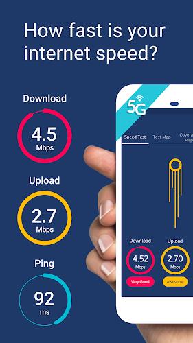 Meteor Speed Test 4G, 5G, WiFi Screenshot1