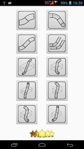 Offset Pipe calculator Screenshot1