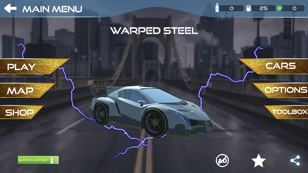 Warped Steel Screenshot1