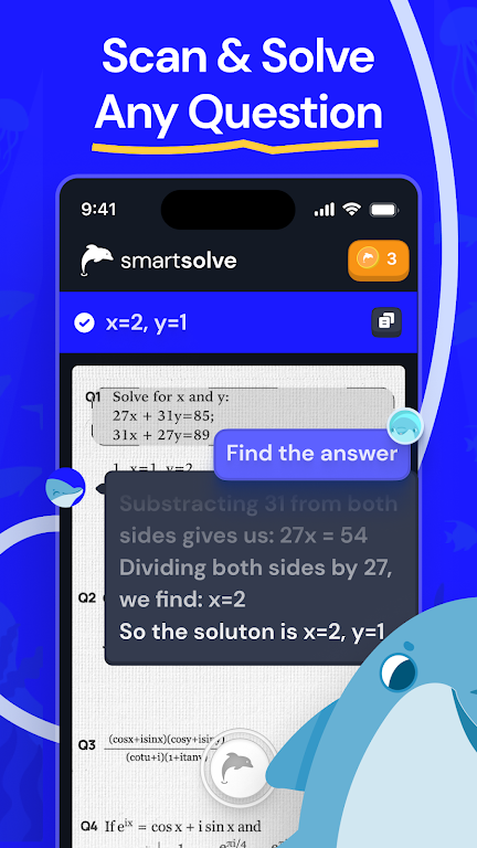 SmartSolve: Tutor & Math Help Screenshot1