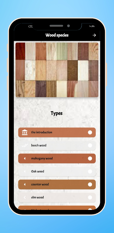 Wood species Screenshot4