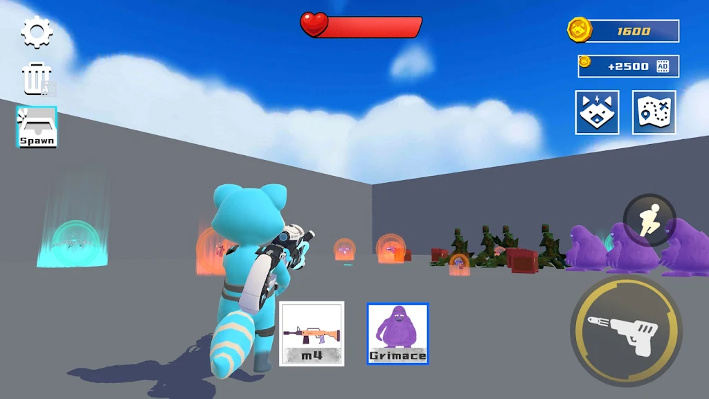 Raccoon Shooting Sandbox Screenshot2