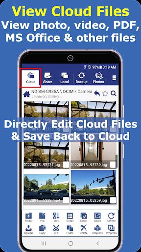 Cloud File Manager Screenshot1