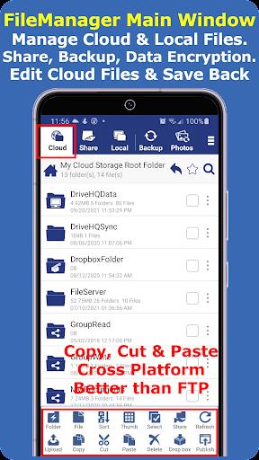 Cloud File Manager Screenshot2