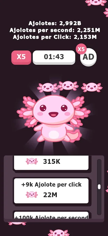 Axolotl Clicker Screenshot1