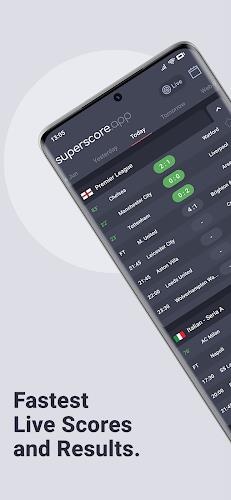 Super Score - Live scores Screenshot1