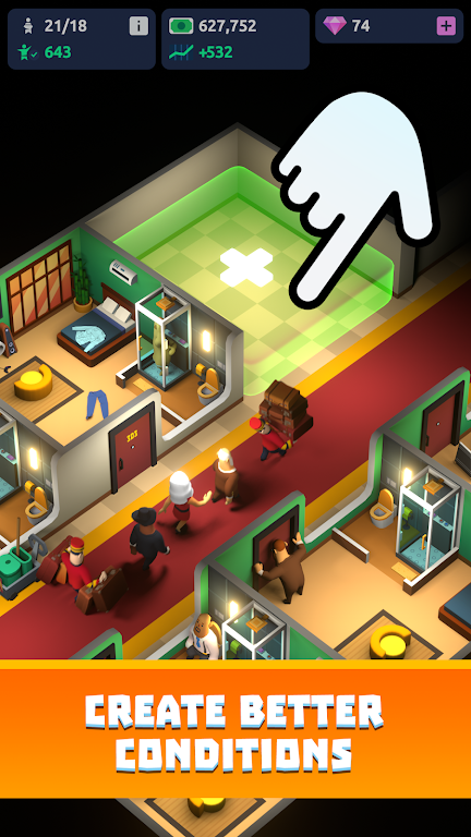 Idle Hotel Tycoon Empire Screenshot2