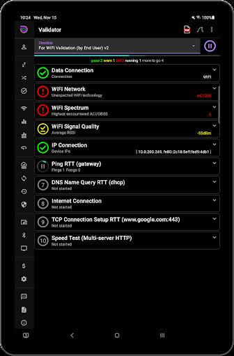 Speed Test WiFi Analyzer Screenshot1