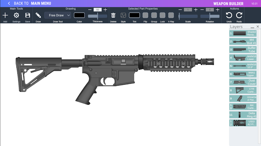 Weapon Builder 2 Screenshot1