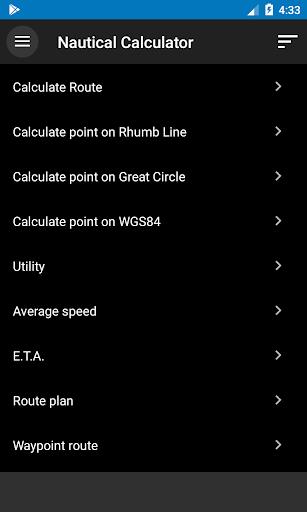 Nautical Calculator Screenshot3