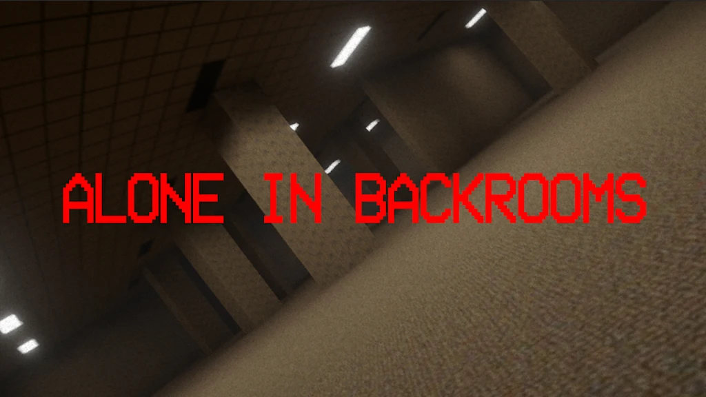 Alone In Backrooms Screenshot1