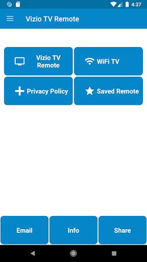 Vizio TV Remote Control Screenshot1