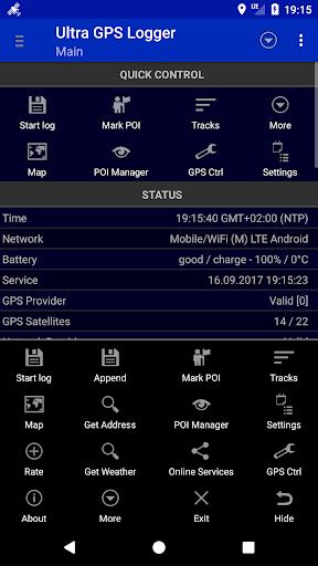 Ultra GPS Logger Lite Screenshot3