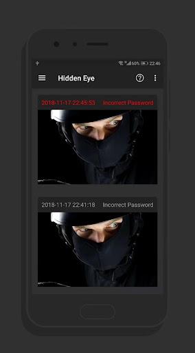 Hidden Eye - intruder selfie Screenshot2